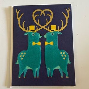 NEW just wink American greetings Groom & Groom Same Sex Wedding Card 🤵🤵